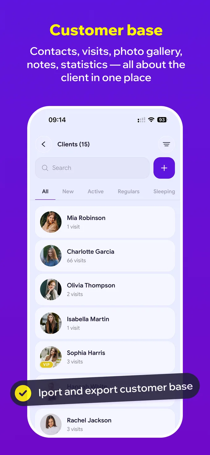 Client database